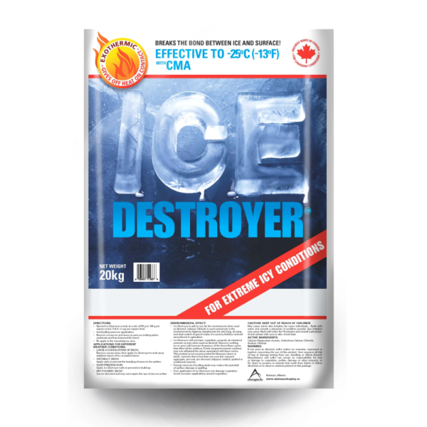 Ice Melter -25c- At Whyte Ave Landscape Supplies