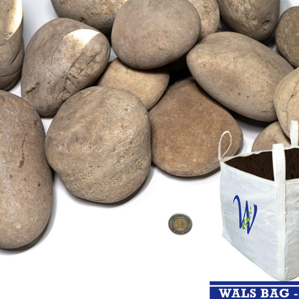 60-100mm Washed Rock Landscape Material In WALS Bag