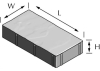 Basalite Concrete Hardscape Artisan Slate Paver 6x12