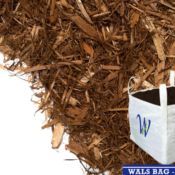 Shredded Cedar Mulch Decorative Landscape Material In WALS Bag
