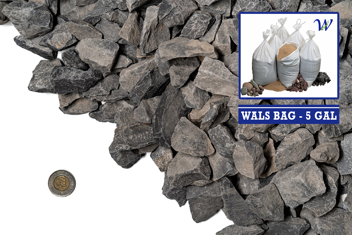 Wals 5 Gallon Bag 40mm Rundle Decorative Landscape Rock
