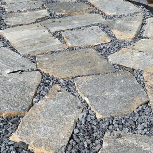 Charcoal Natural Flagstone Stepping Stones