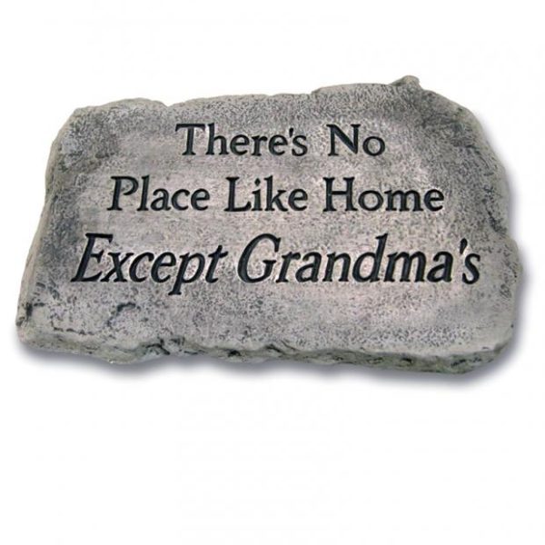 Stone - There's No Place Like Home Garden Decor