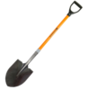 Green House D Handle Round Mouth Shovel
