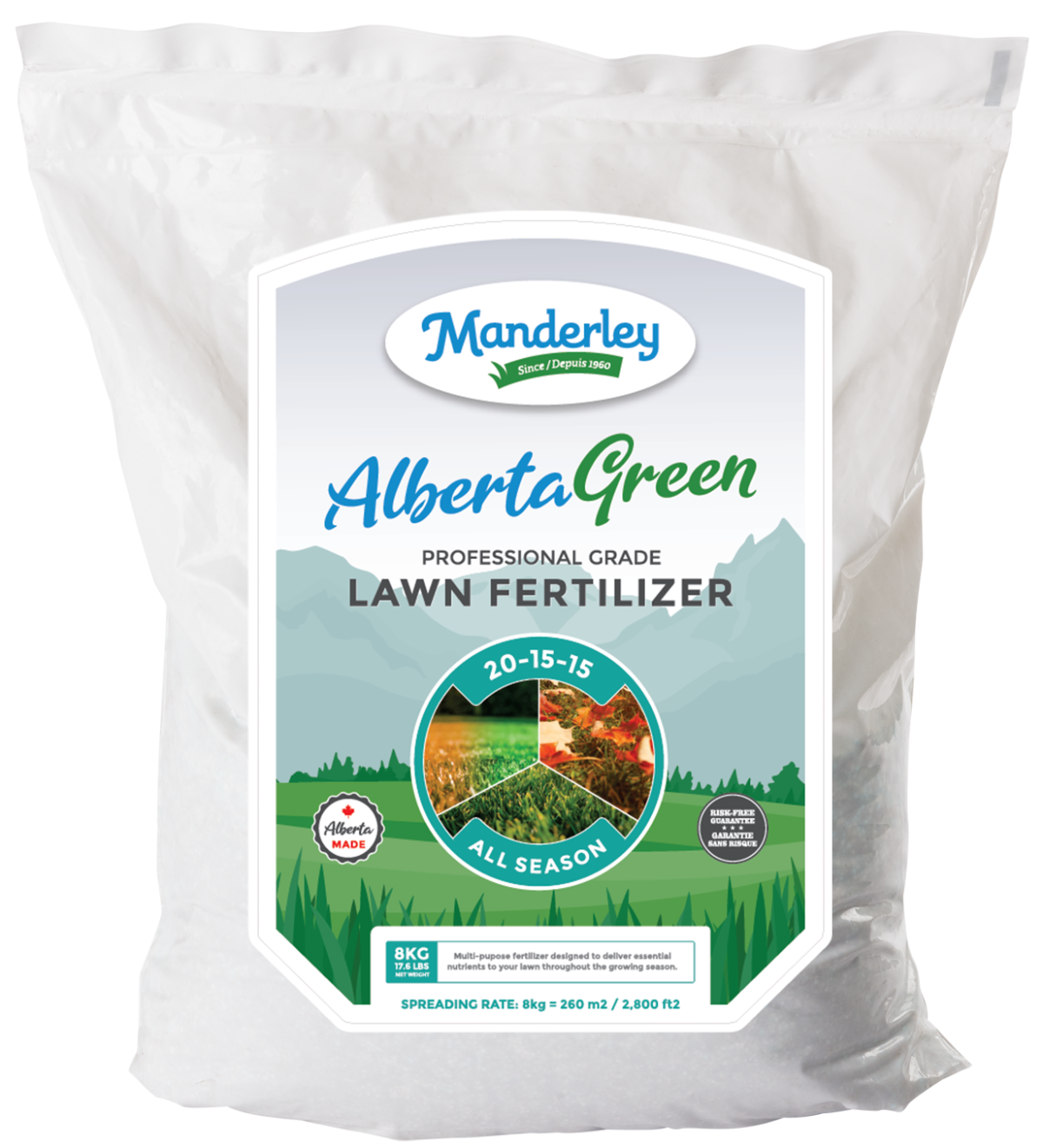 Manderley All Season Lawn Fertilizer Professional Grade