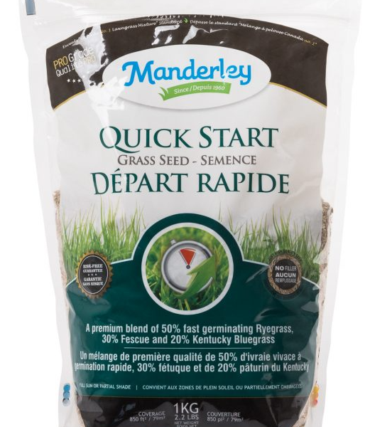 Manderley Quick Start Grass Seed