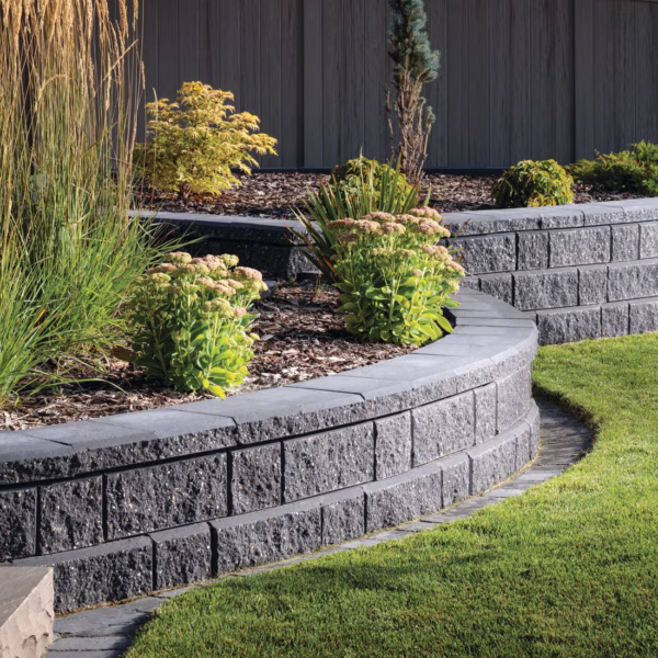 Allan Block AB Classic Collection Retaining Wall Charcoal