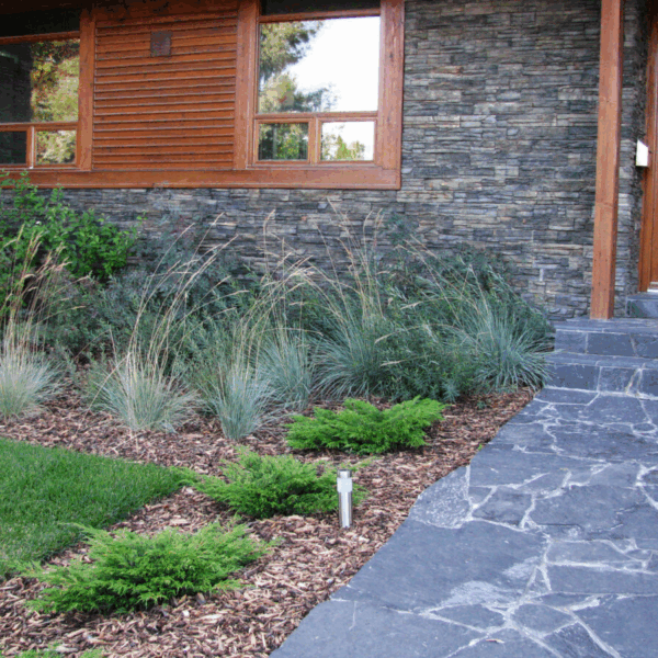 Natural Flagstone Rundle Black