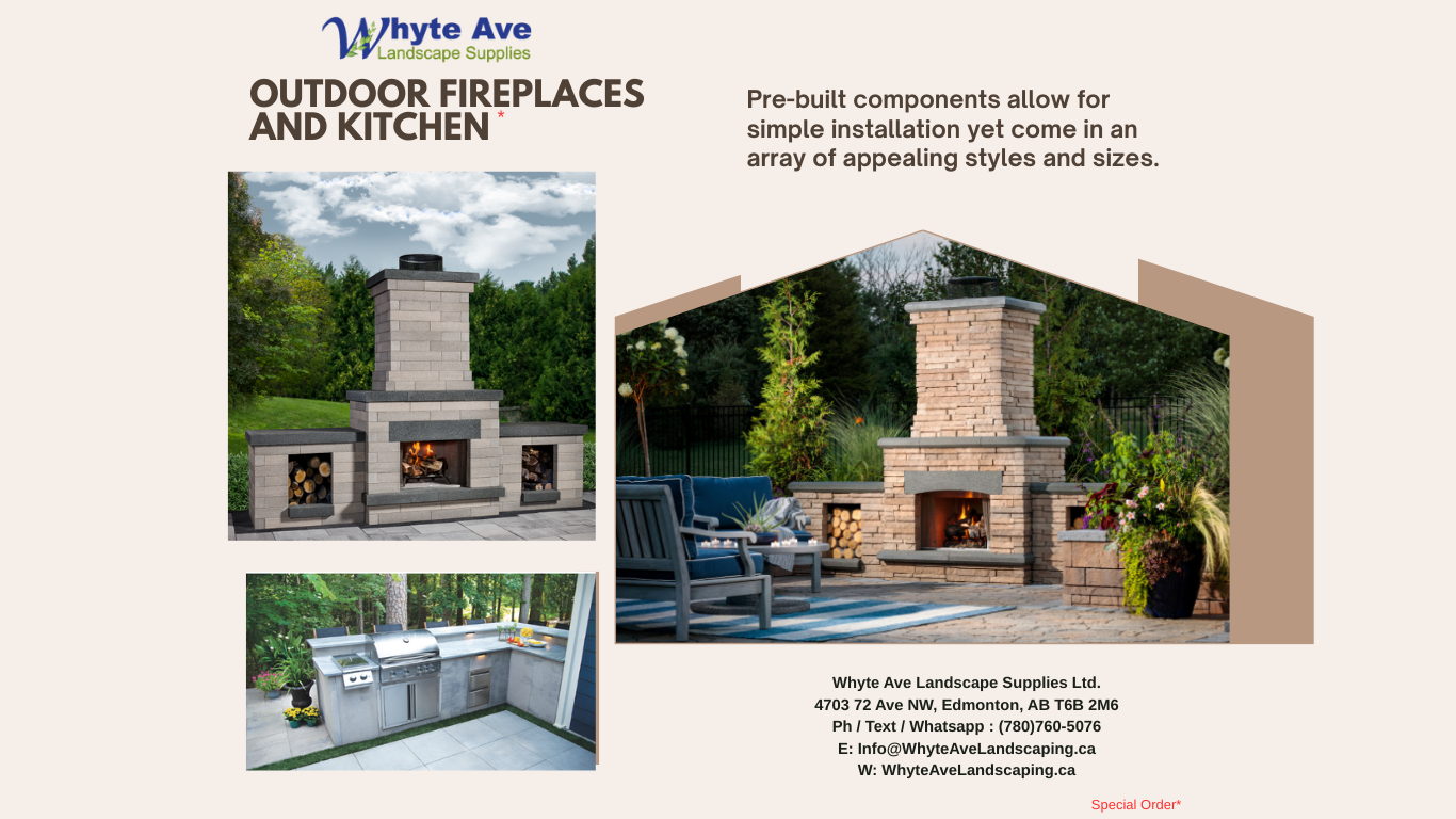 Outdoor Firepit and Kitchen.